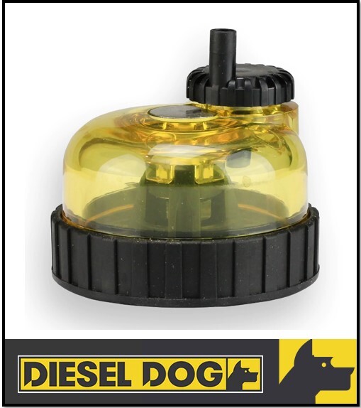 DIESEL DOG PLASTIC BOWL WITH DRAIN (24924)