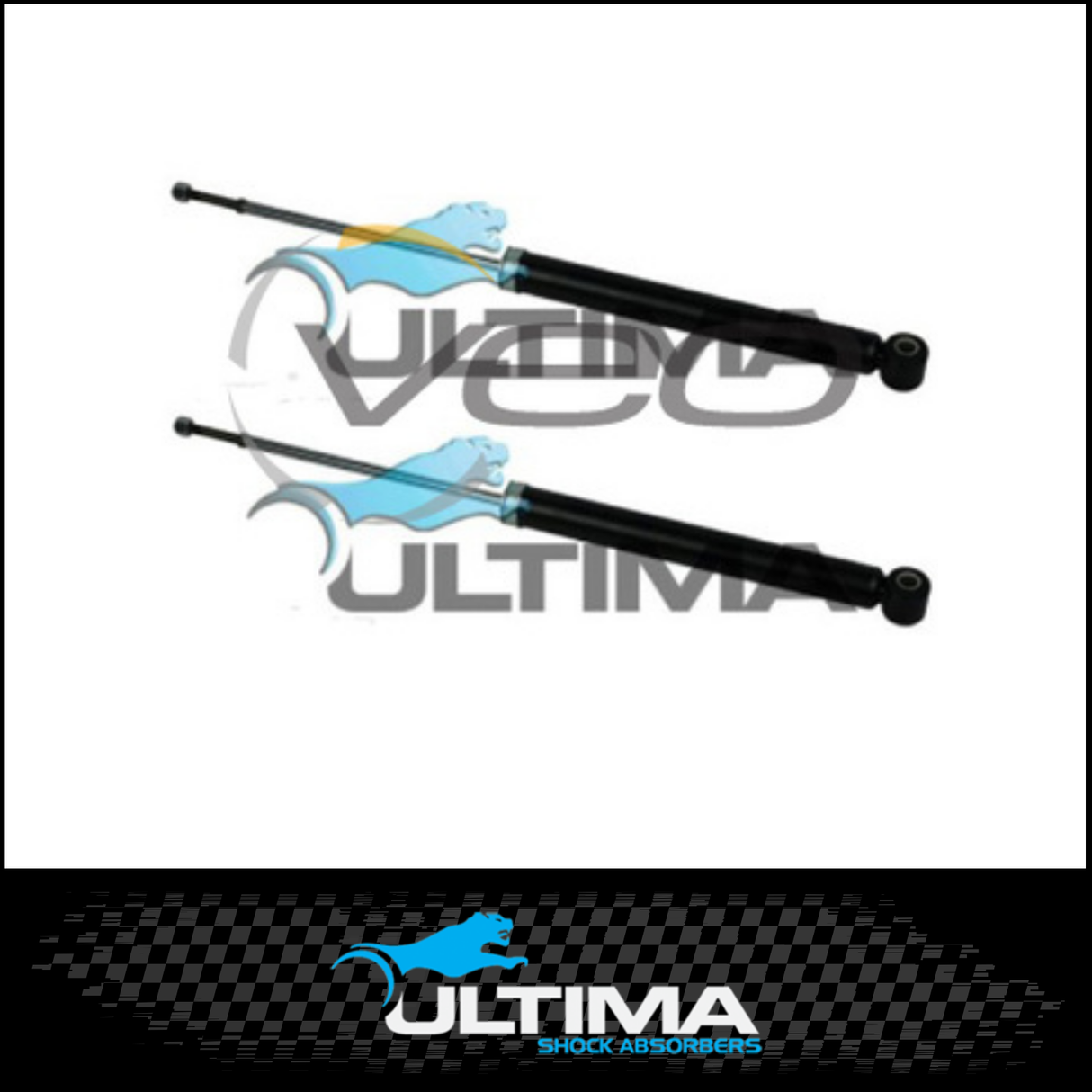 REAR NITRO GAS ULTIMA SHOCKS (PAIR) FITS TOYOTA ECHO NCP12R 10/99-10/05