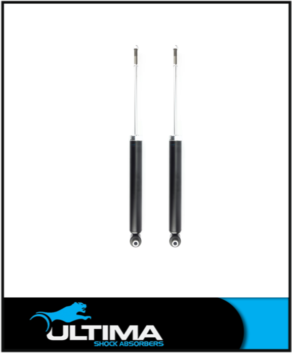 REAR NITRO GAS ULTIMA SHOCKS (PAIR) FITS TOYOTA COROLLA ZRE182R 10/2012-8/2018