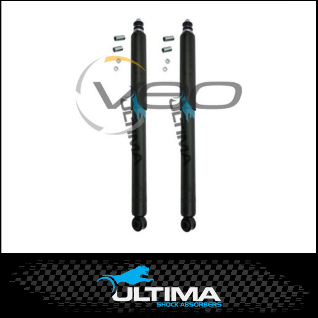 REAR NITRO GAS ULTIMA SHOCKS (PAIR) FITS TOYOTA RAV4 SXA10R 2/98-7/00 (552MM)