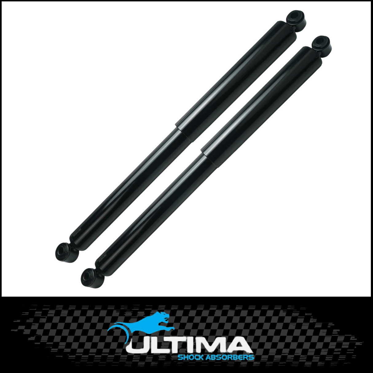 ULTIMA REAR NITRO GAS SHOCKS (PAIR) FITS TOYOTA HILUX TGN16R 2.7L 2TRFE 3/2005-9/2015