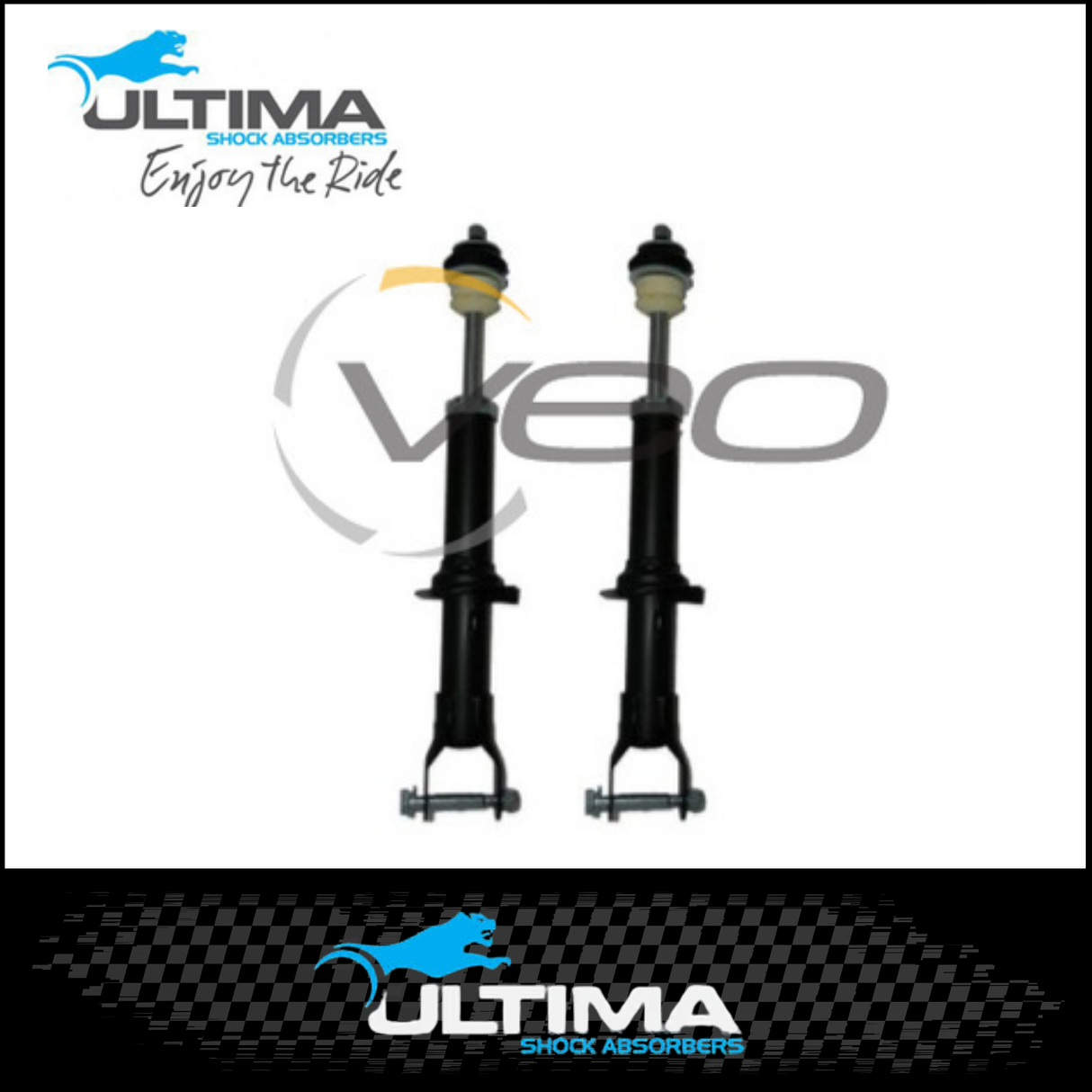 FRONT ULTIMA GAS STRUTS (PAIR) FITS FORD TERRITORY SY SY II AWD 9/07-4/11