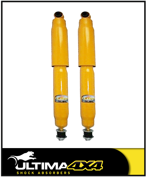 ULTIMA 4X4 NITRO GAS HEAVY DUTY REAR SHOCKS FITS NISSAN PATROL MQ MK 6/1980-12/1987 (400440)