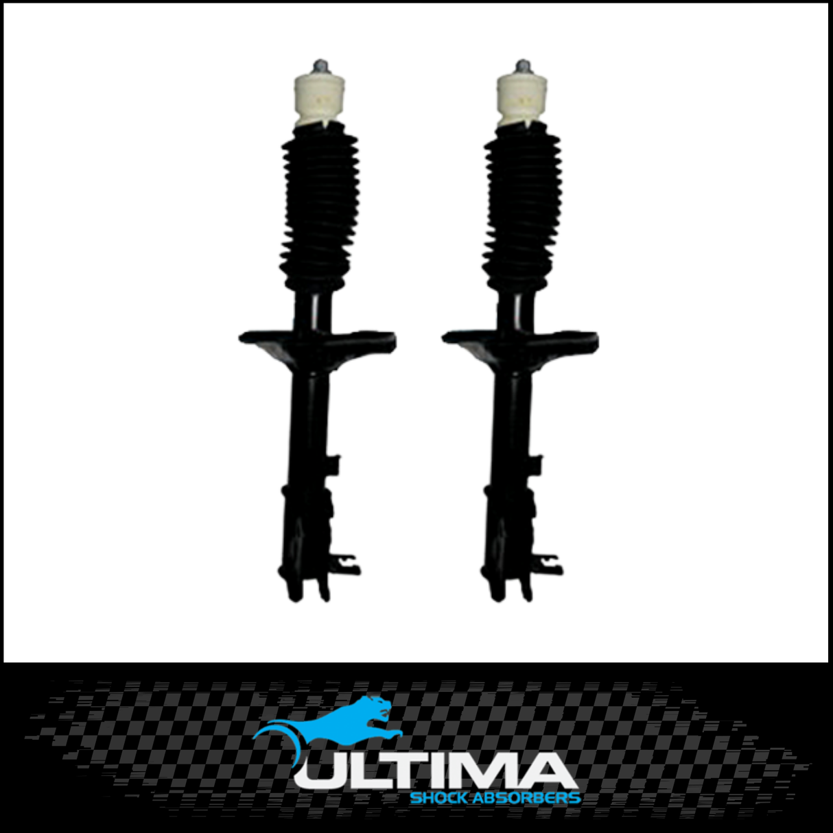 REAR NITRO GAS ULTIMA STRUTS (PAIR) FITS HYUNDAI ACCENT LC 7/00-2/03