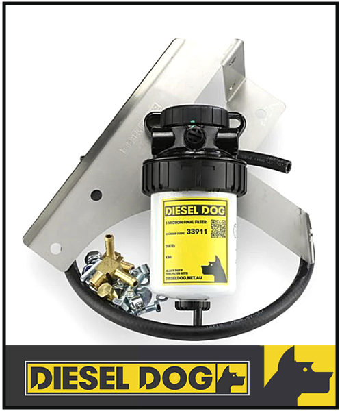 DIESEL DOG SECONDARY FUEL FILTER KIT FITS MITSUBISHI TRITON ML 7/06-7/09