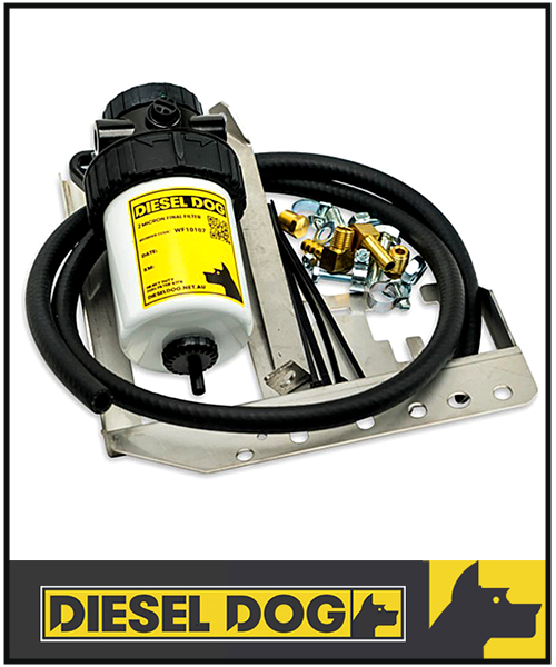 DIESEL DOG SECONDARY FUEL FILTER KIT FITS TOYOTA HILUX GUN126R 2.8L TD 10/15-ON