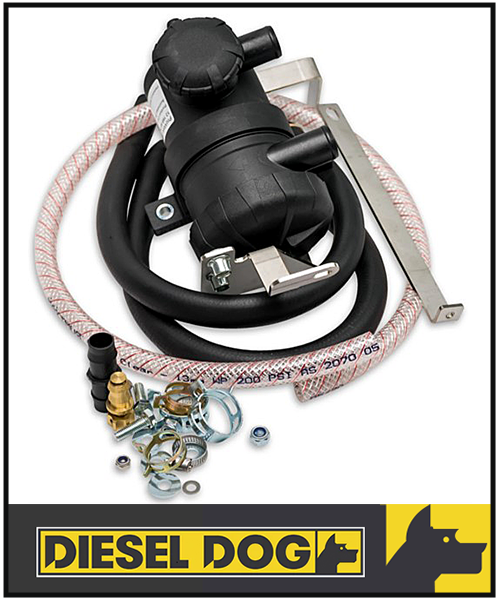 PROVENT CATCH CAN KIT BY DIESEL DOG FITS MAZDA BT-50 UR 3.2L TD 9/2011-8/2015 (80006)