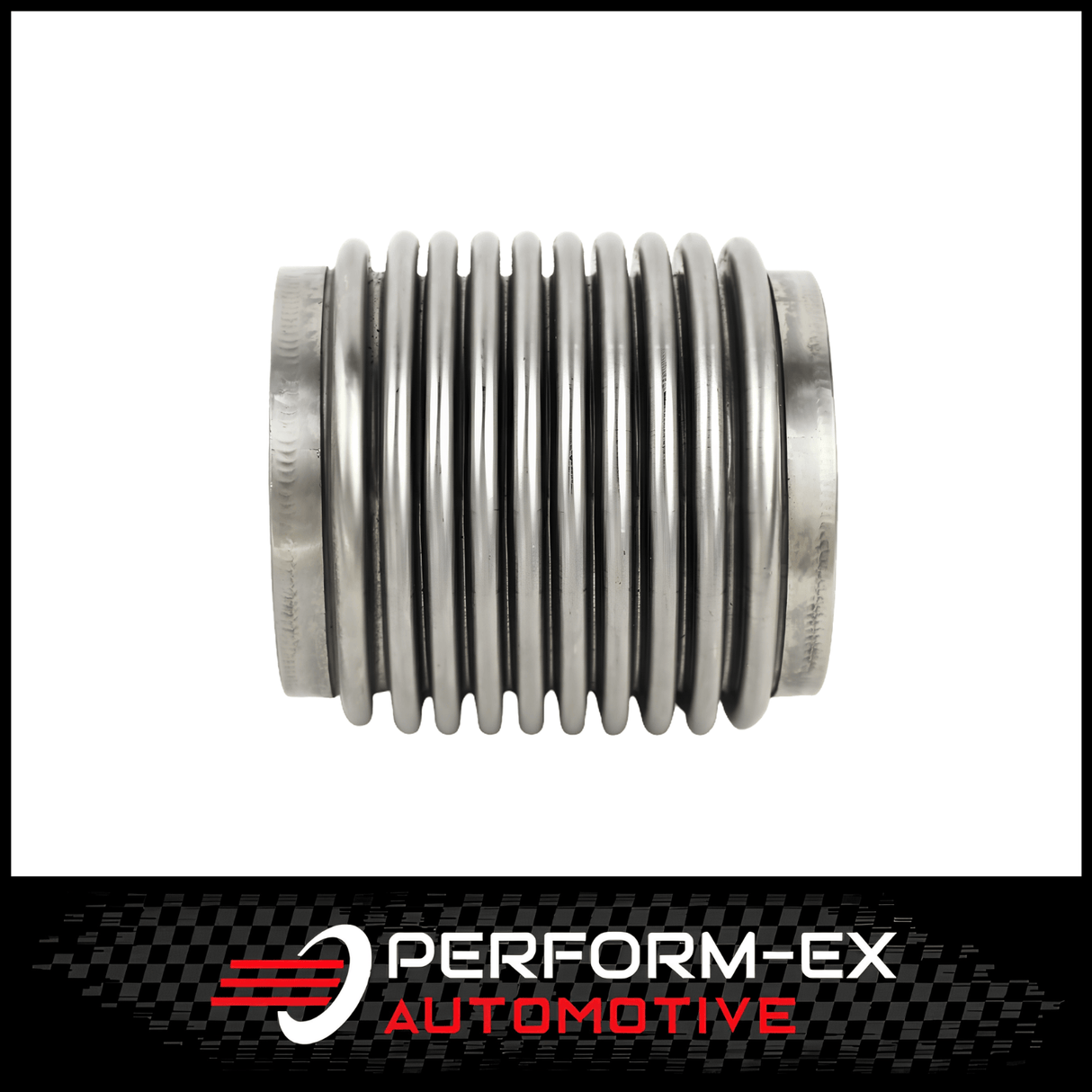 STAINLESS STEEL 4" LONG X 3" (76MM) EXHAUST RACE FLEX BELLOW WITH INNER SLEEVE (FLEX4300C)