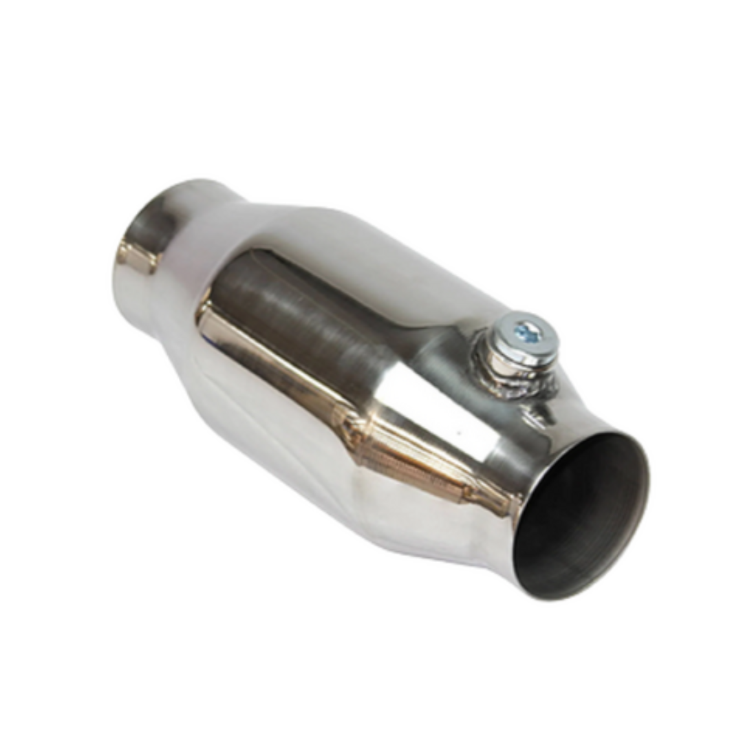 UNIVERSAL HIGH FLOW METALLIC CAT CONVERTER - 2" (51MM) 100 CPSI (B1T200MBR)