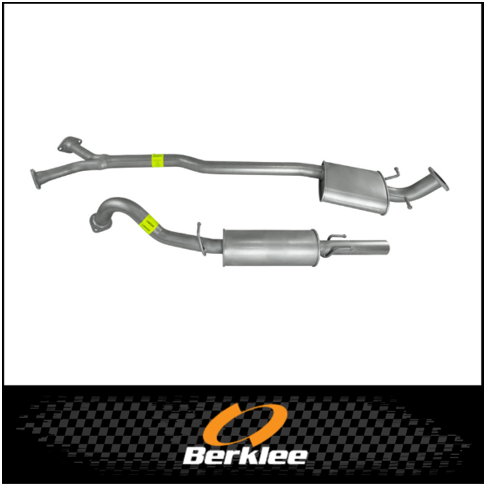 BERKLEE CATBACK EXHAUST SYSTEM FITS HOLDEN CREWMAN VZ 3.6L 6CYL 8/2004-9/2007 - MUFFLER/MUFFLER (BS9574-9561)