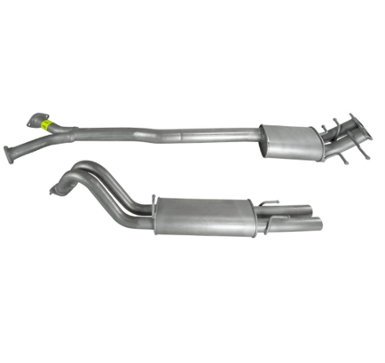 BERKLEE CATBACK EXHAUST SYSTEM FITS HOLDEN CREWMAN VY VZ 5.7L V8 10/2003-1/2006 - MUFFLER/MUFFLER (BS9592-9593)