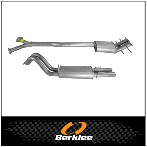 BERKLEE CATBACK EXHAUST SYSTEM FITS HOLDEN CREWMAN VY VZ 5.7L V8 10/2003-1/2006 - MUFFLER/MUFFLER (BS9592-9593)