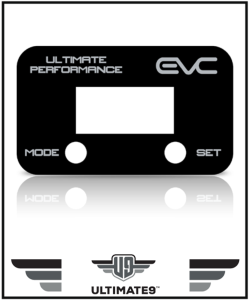 EVC FACEPLATE - BLACK