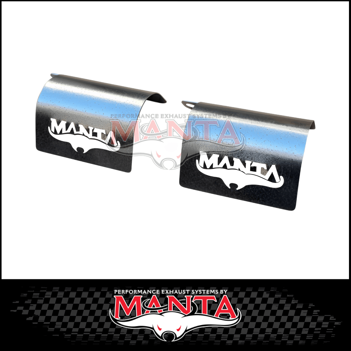 MANTA STEERING RACK BOOT COVER HEAT SHIELD SET FITS HOLDEN COMMODORE VU VY VZ 5.7L 6.0L V8 (COM109HEATSHIELD)