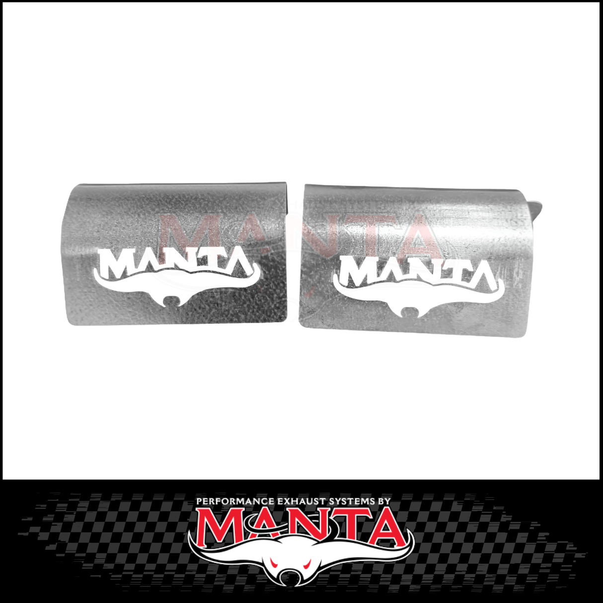 MANTA STEERING RACK BOOT COVER HEAT SHIELD SET FITS HOLDEN COMMODORE VU VY VZ 5.7L 6.0L V8 (COM109HEATSHIELD)