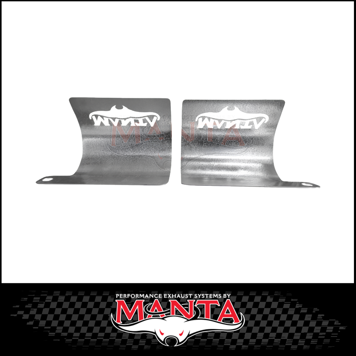 MANTA STEERING RACK BOOT COVER HEAT SHIELD SET FITS HOLDEN COMMODORE VU VY VZ 5.7L 6.0L V8 (COM109HEATSHIELD)