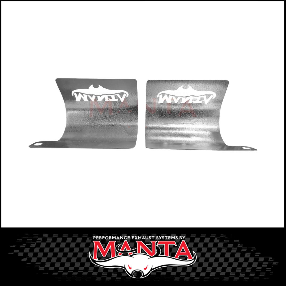MANTA STEERING RACK BOOT COVER HEAT SHIELD SET FITS HOLDEN COMMODORE VU VY VZ 5.7L 6.0L V8 (COM109HEATSHIELD)