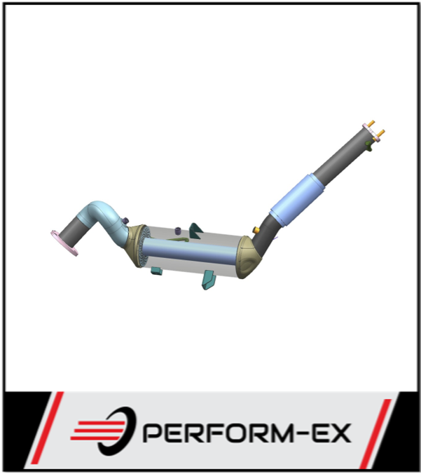 DPF DELETE DUMMY VERSION FITS FORD RANGER PX II III 3.2L P5AT 7/2016-3/2022 (DPF932PO)