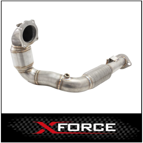 XFORCE DOWN PIPE KIT FITS HYUNDAI i30 N LINE 1.6L G4FJ TURBO 2017-ON