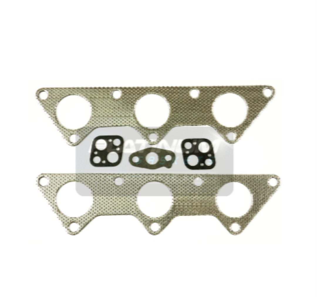 PLATINUM EXHAUST MANIFOLD GASKET FITS MITSUBISHI PAJERO NL 3.5L V6 8/1997-6/2000