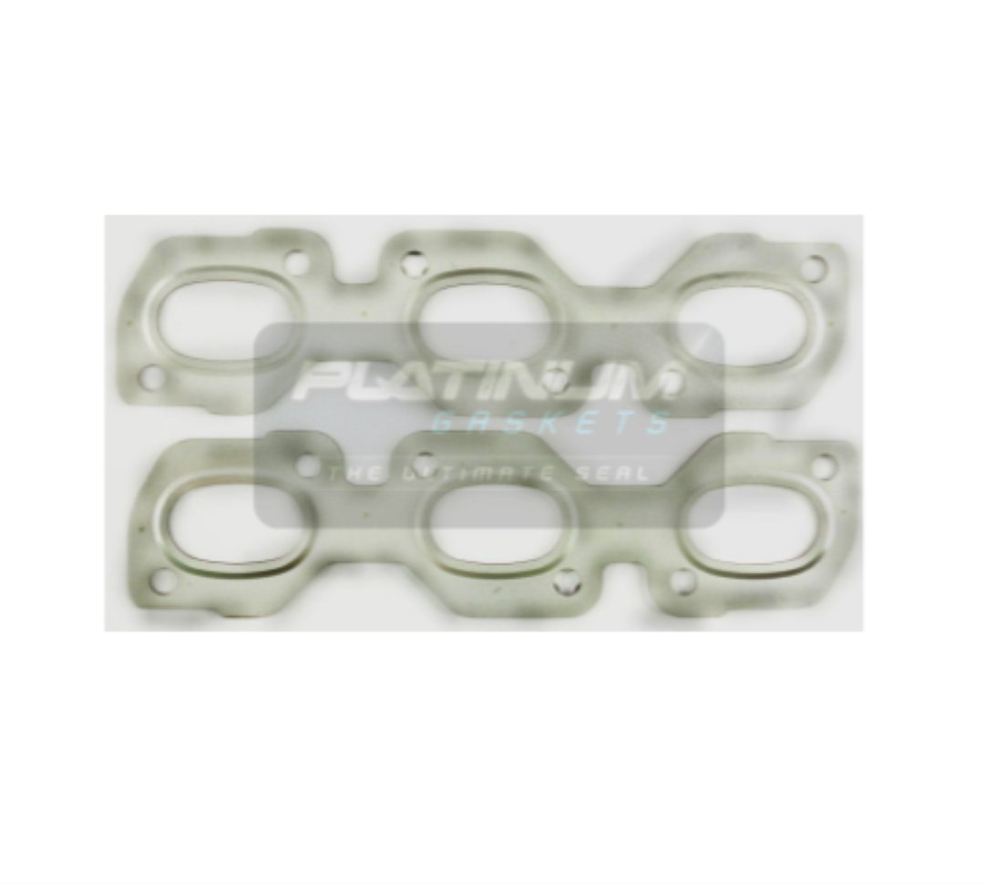 PLATINUM EXHAUST MANIFOLD GASKET FITS MAZDA MPV LW10 2.5L 24V DOHC V6 9/1999-6/2002