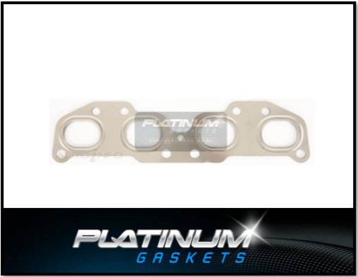 PLATINUM EXHAUST MANIFOLD GASKET FITS NISSAN X-TRAIL T31 2.5L QR25DE 10/2007-2/2014