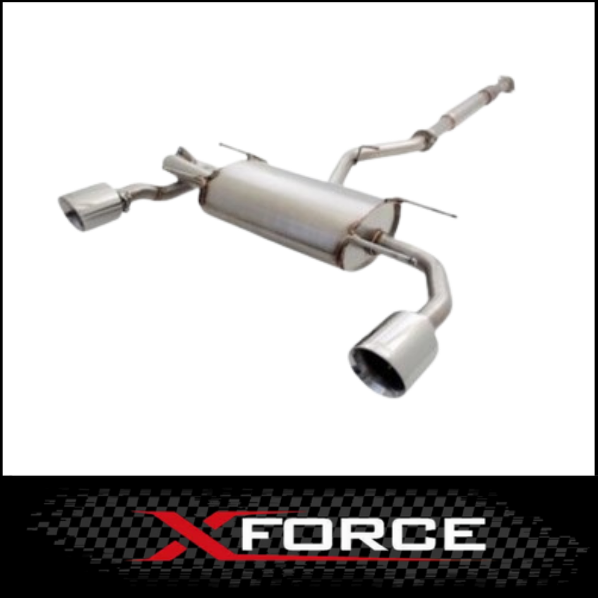 XFORCE 3" STAINLESS STEEL CATBACK EXHAUST SYSTEM FITS TOYOTA 86 ZN6 6/2012-12/2021