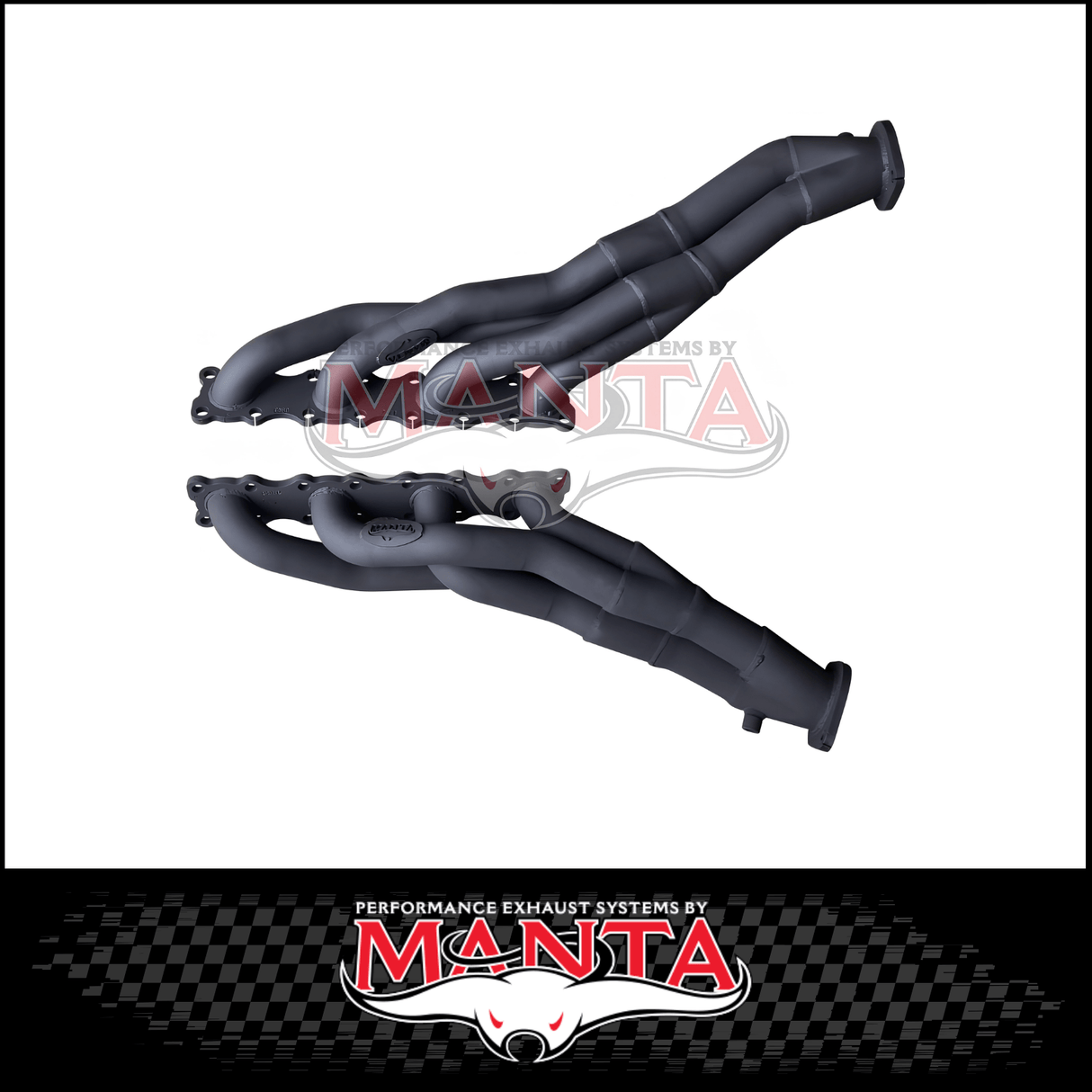 MANTA ENGINE BACK EXHAUST SYSTEM WITH RESONATOR CENTRE & BI-MODAL INTEGRATION FITS NISSAN PATROL Y62 WARRIOR 5.6L V8 2023-2026 (MKNI0129)