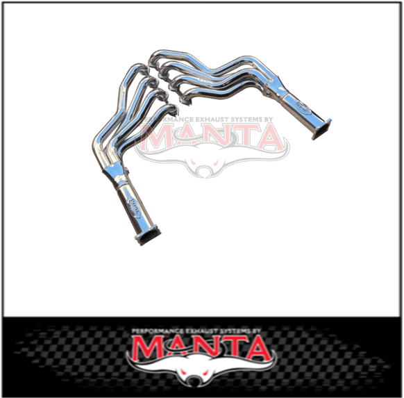 DPE BY MANTA 1.78" CERAMIC COATED HEADERS FITS HOLDEN COMMDORE VE VF 6.0L 6.2L V8 SEDAN/WAGON/UTE (HOLH128-178-C)