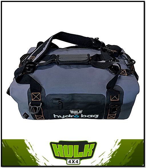 HULK 4X4 GREY HYDRO BAG - 40L (HU9980)