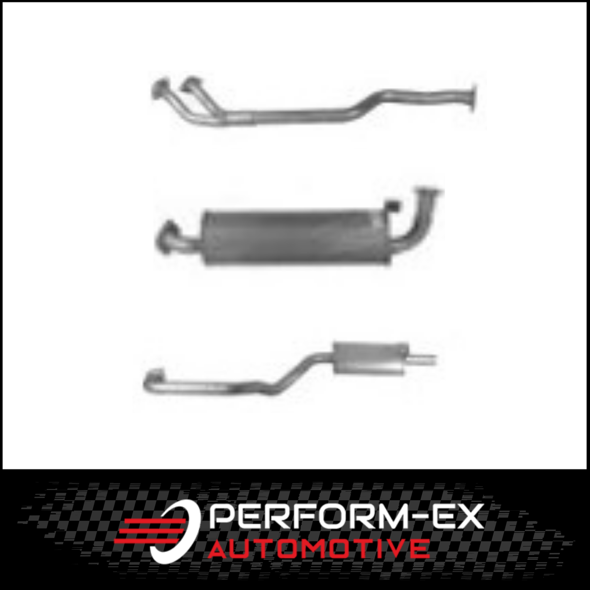 STANDARD ENGINE BACK EXHAUST SYSTEM FITS TOYOTA LANDCRUISER FZJ105R 8/98-7/02