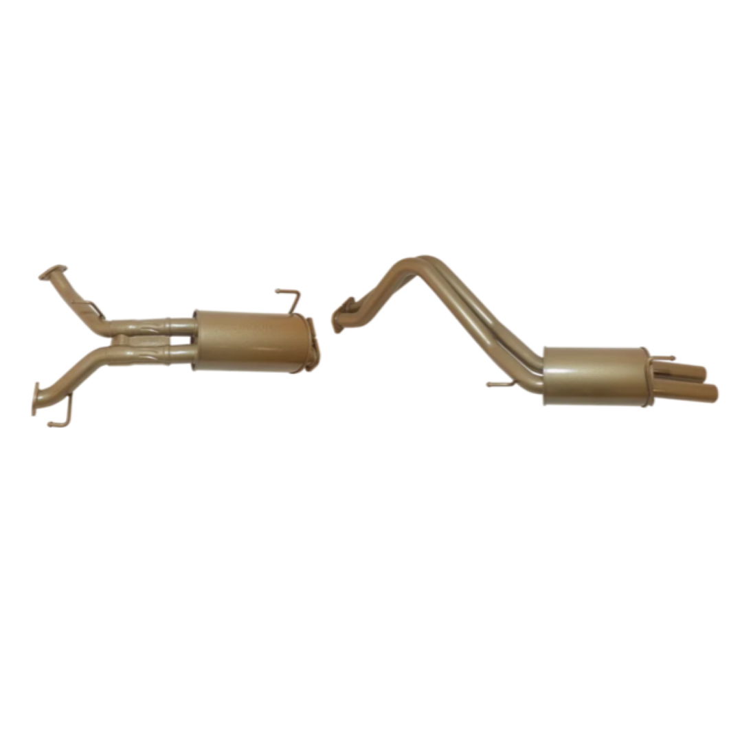 KING BROWN 2.5" CAT BACK EXHAUST SYSTEM FITS TOYOTA LANDCRUISER UZJ200R 4.7L V8 (KB12035-XXMR)