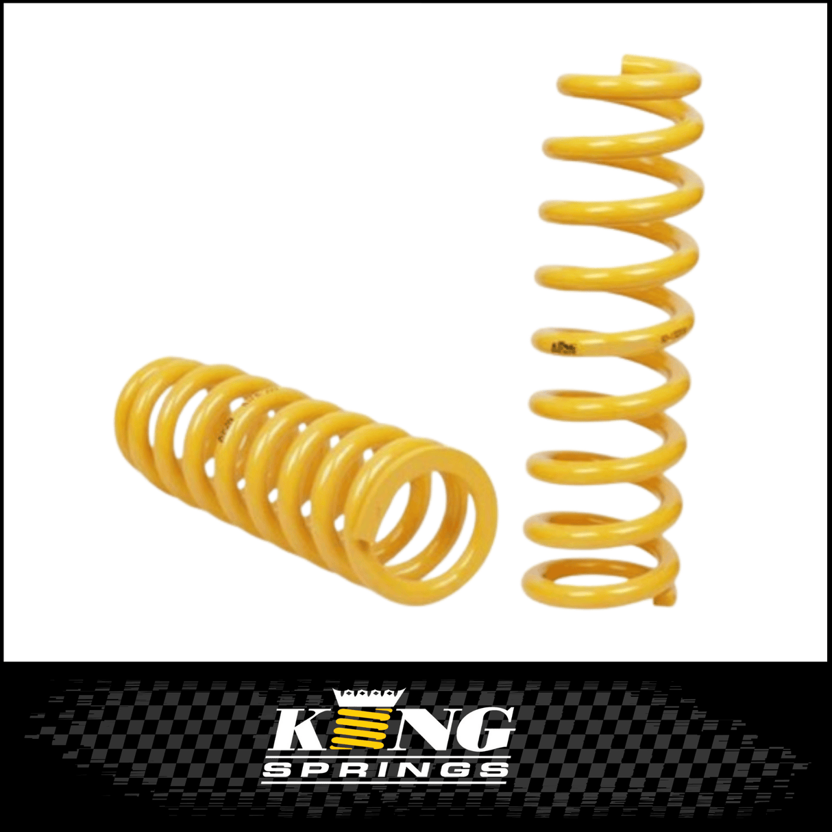KING SPRINGS - FRONT COILS (PAIR) FITS TOYOTA LANDCRUISER HDJ79R 8/1999-7/2007