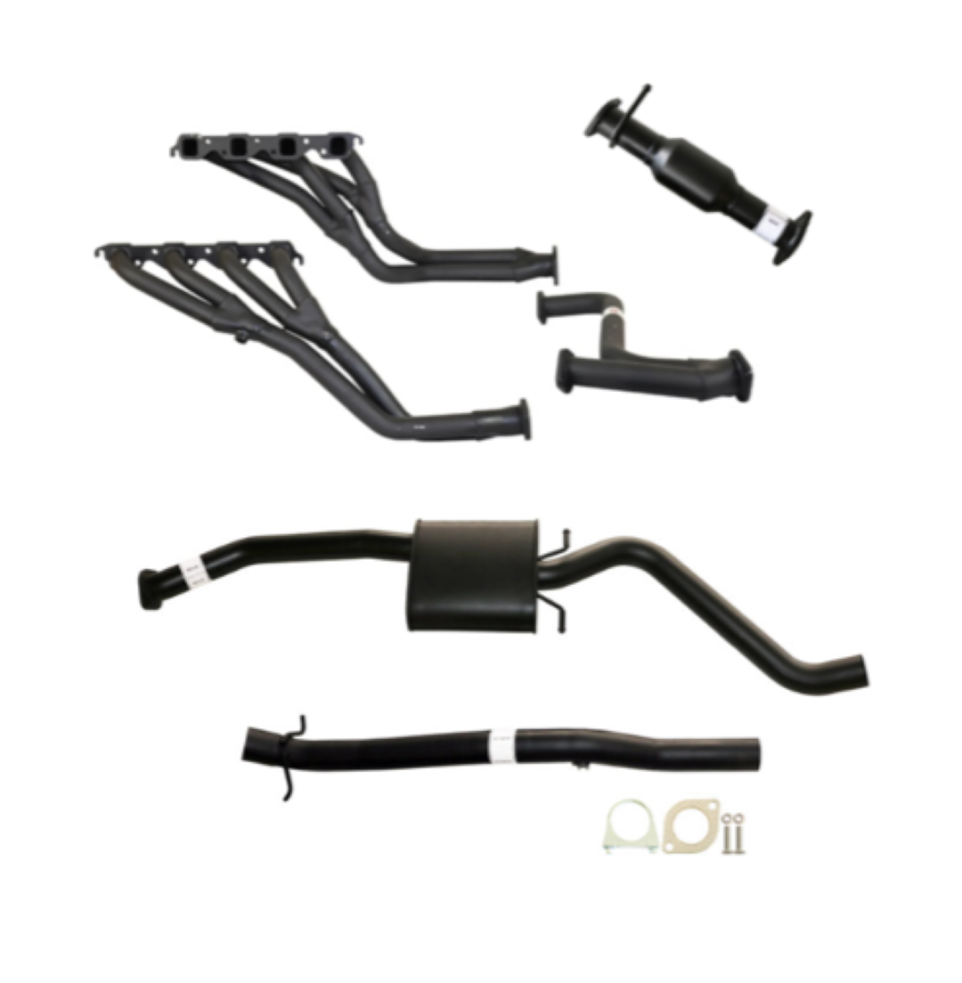REDBACK EXTRACTORS, CAT & CATBACK EXHAUST SYSTEM FITS HOLDEN COMMODORE VN VP VR VS 5.0L V8 AUTO SEDAN IRS (KIT034A-1)