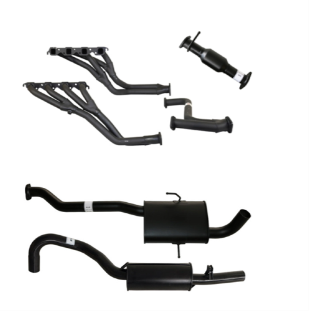 REDBACK EXTRACTORS, CAT & CATBACK EXHAUST SYSTEM FITS HOLDEN COMMODORE VP VR VS 5.0L V8 AUTO UTE (KIT034A-9)