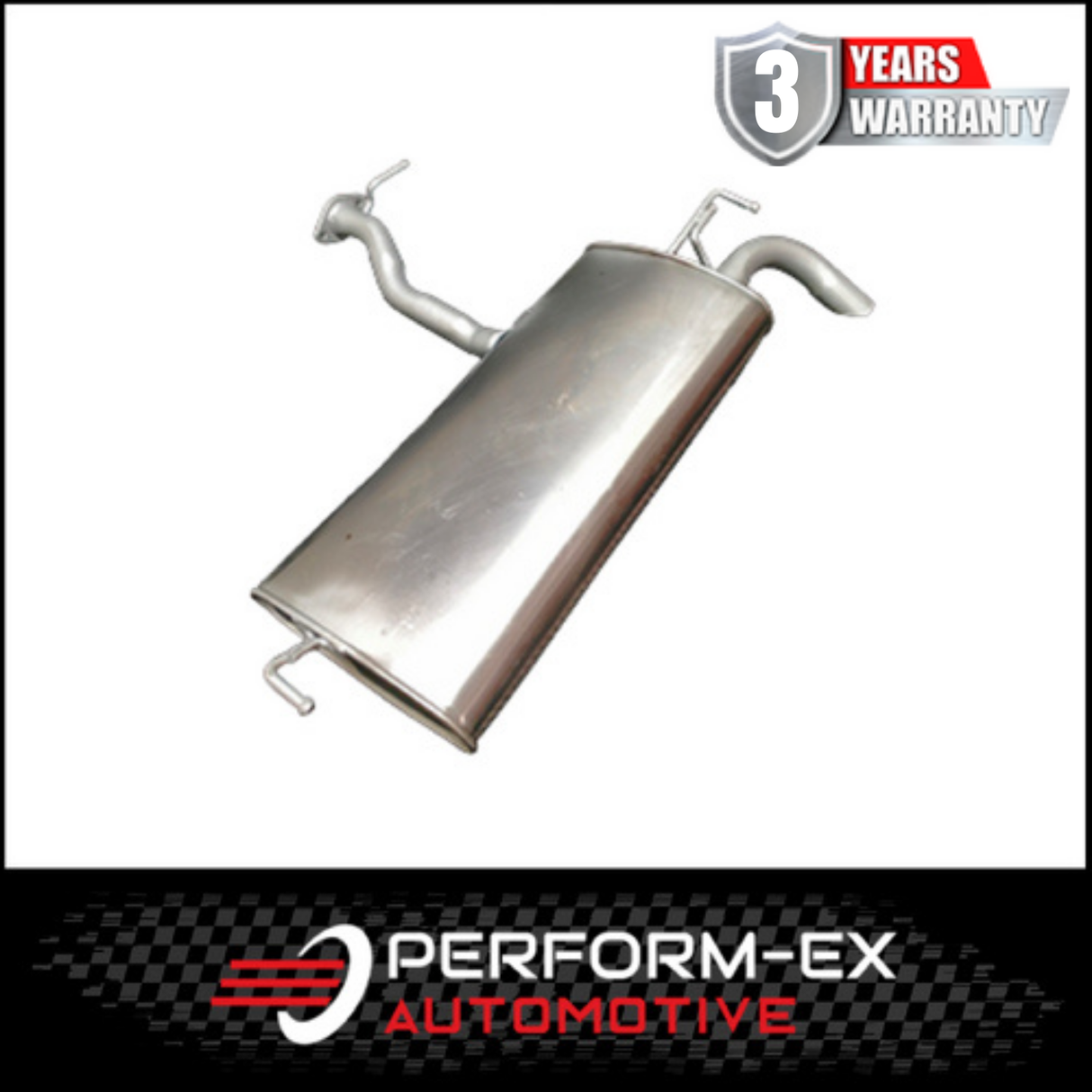 STANDARD REPLACEMENT REAR MUFFLER FITS HYUNDAI KONA OS 1.6L TURBO PETROL AWD 8/2017-9/2020