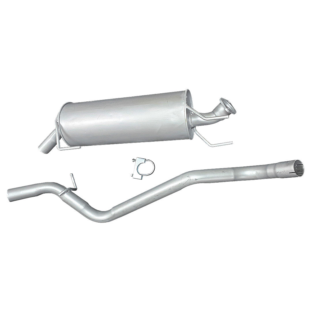 STANDARD REAR MUFFLER & TAILPIPE FITS TOYOTA HIACE TRH201R 2.7L PETROL LWB VAN 3/2005-1/2019 (M1756)