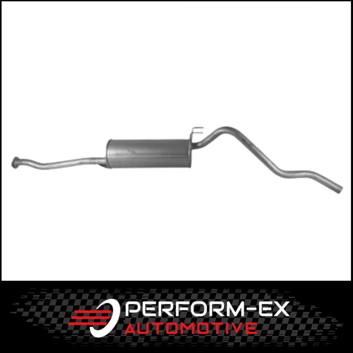 STANDARD EXHAUST REAR MUFFLER FITS TOYOTA HILUX LN106R 2.8L 4CYL 4WD (M7655)