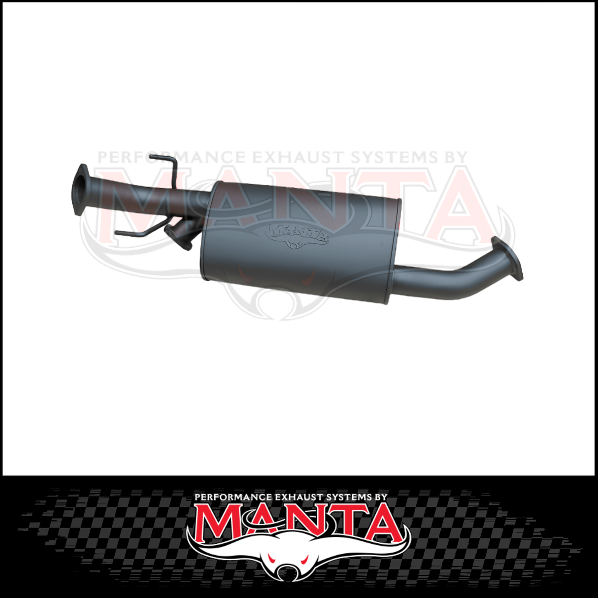 MANTA ENGINE BACK EXHAUST SYSTEM WITH MUFFLER CENTRE & BI-MODAL INTEGRATION FITS NISSAN PATROL Y62 WARRIOR 5.6L V8 2023-2026 (MKNI0128)