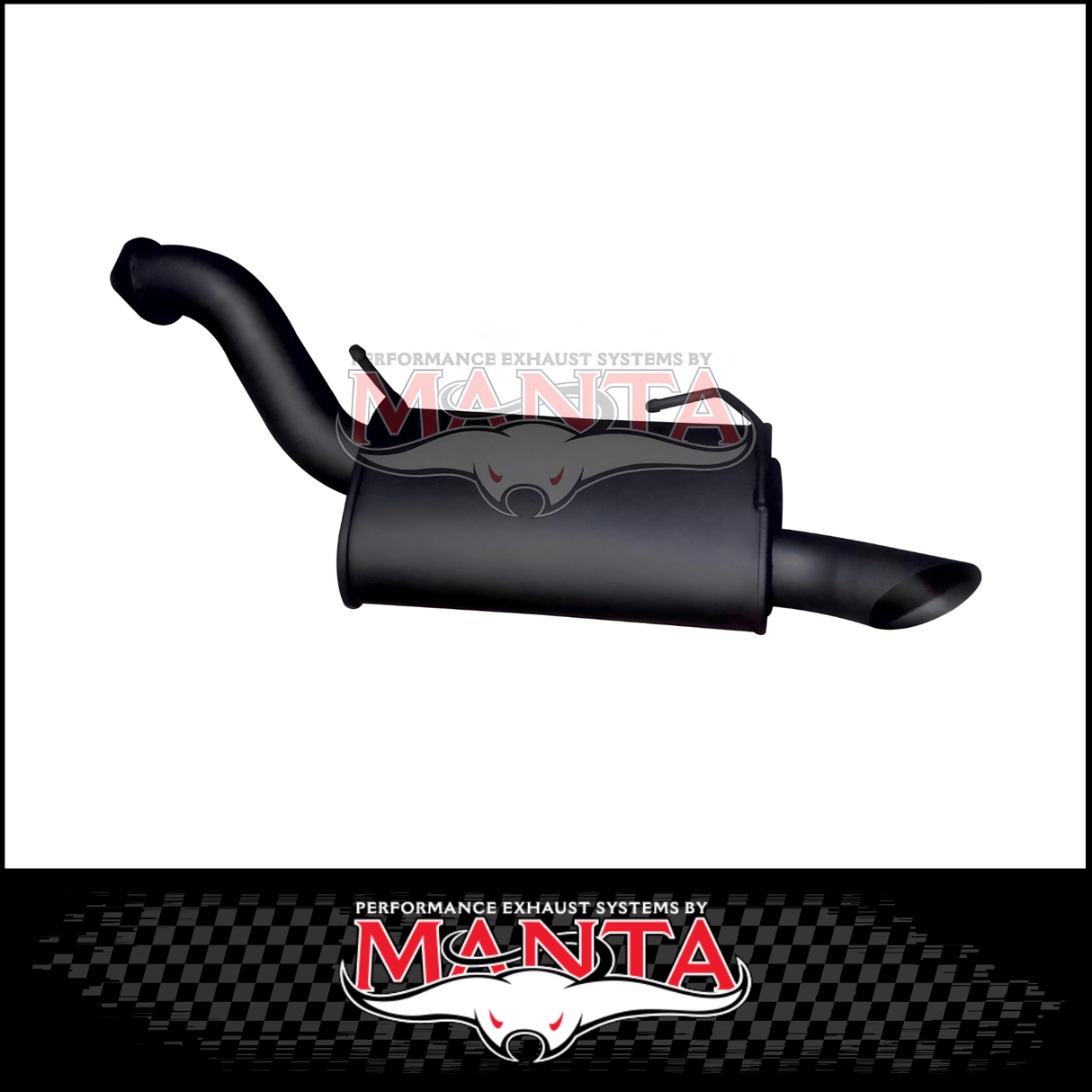 MANTA ENGINE BACK EXHAUST SYSTEM WITH MUFFLER CENTRE & BI-MODAL INTEGRATION FITS NISSAN PATROL Y62 WARRIOR 5.6L V8 2023-2026 (MKNI0128)