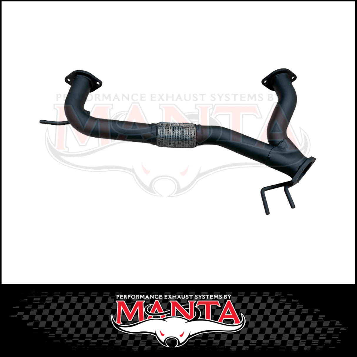 MANTA ENGINE BACK EXHAUST SYSTEM WITH MUFFLER CENTRE & BI-MODAL INTEGRATION FITS NISSAN PATROL Y62 WARRIOR 5.6L V8 2023-2026 (MKNI0128)