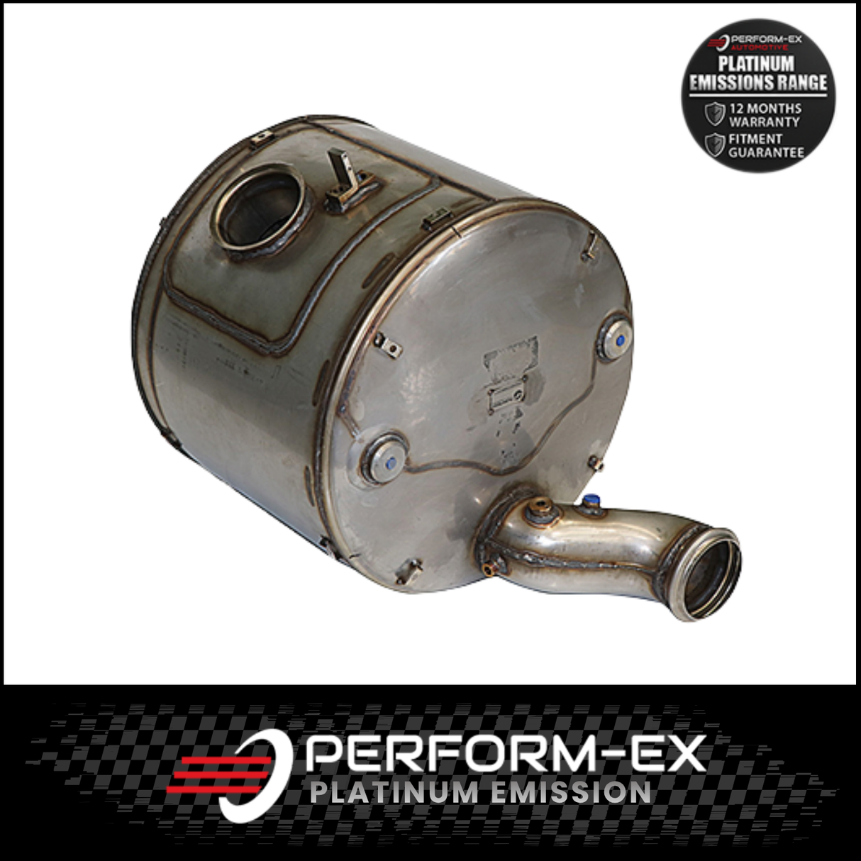 DIRECT FIT EMISSIONS MUFFLER (EURO 5) FITS DAF CF85 (ME-1827551)