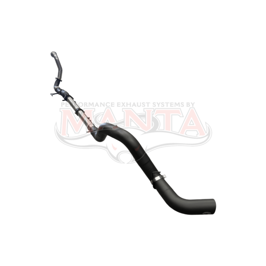 MANTA TURBO BACK 4" INTO 5" EXHAUST SYSTEM (DPF DELETE) FITS CHEVROLET SILVERADO 2500 HD LTZ 6.6L TD V8
