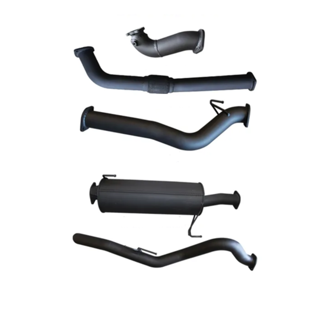 MANTA 3" TURBO BACK EXHAUST SYSTEM NO CAT/MUFFLER FITS HOLDEN COLORADO RC 3.0L 4CYL SWB 2008-2010