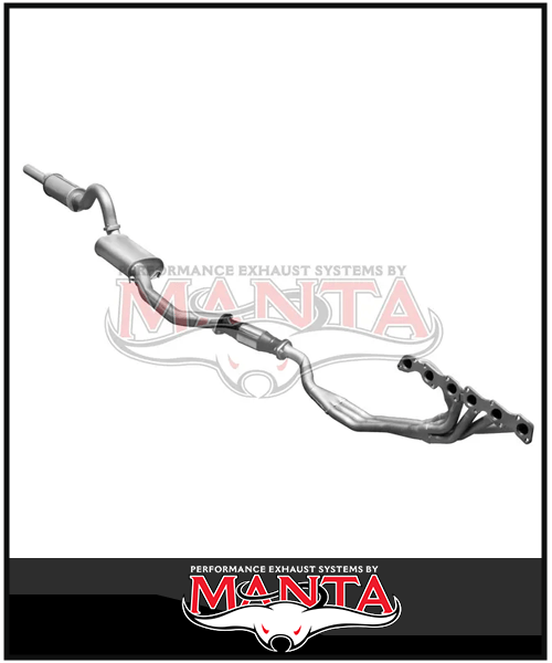 MANTA 3" STAINLESS STEEL ENGINE BACK EXHAUST SYSTEM FITS HOLDEN COMMODORE VL 3.0L 6CYL SEDAN