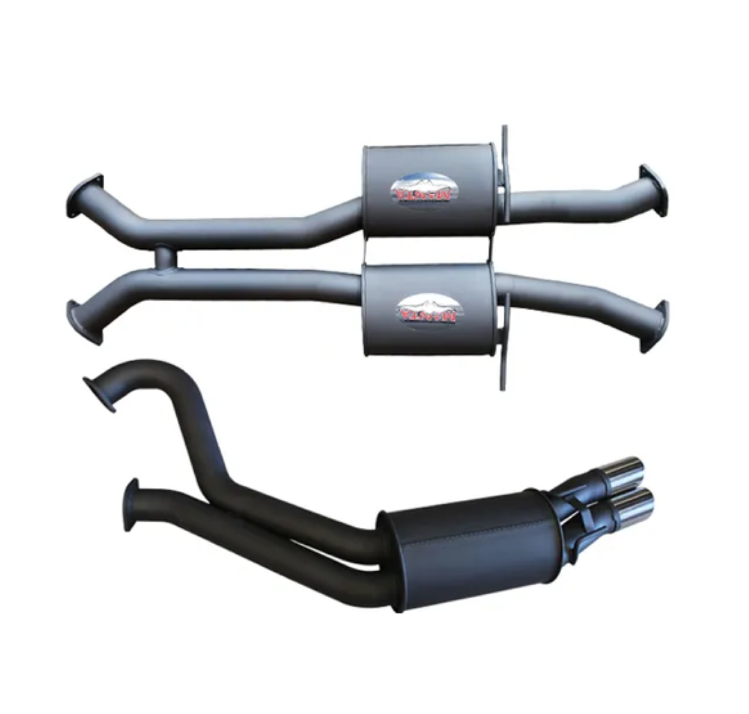 MANTA 3" CATBACK EXHAUST SYSTEM FITS HOLDEN COMMODORE VT VX VY VZ 5.7L 6.0L V8 SED (MKHN0120)