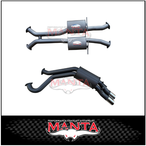 MANTA 3" CATBACK EXHAUST SYSTEM FITS HOLDEN HSV CLUBSPORT VY 5.7L V8 SEDAN - MUFFLER/MUFFLER (MKHN0137)