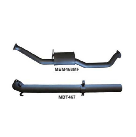 MANTA 3" CATBACK EXHAUST SYSTEM FITS HOLDEN STATESMAN VQ VR VS 5.0L V8 IRS (MKHN0284)