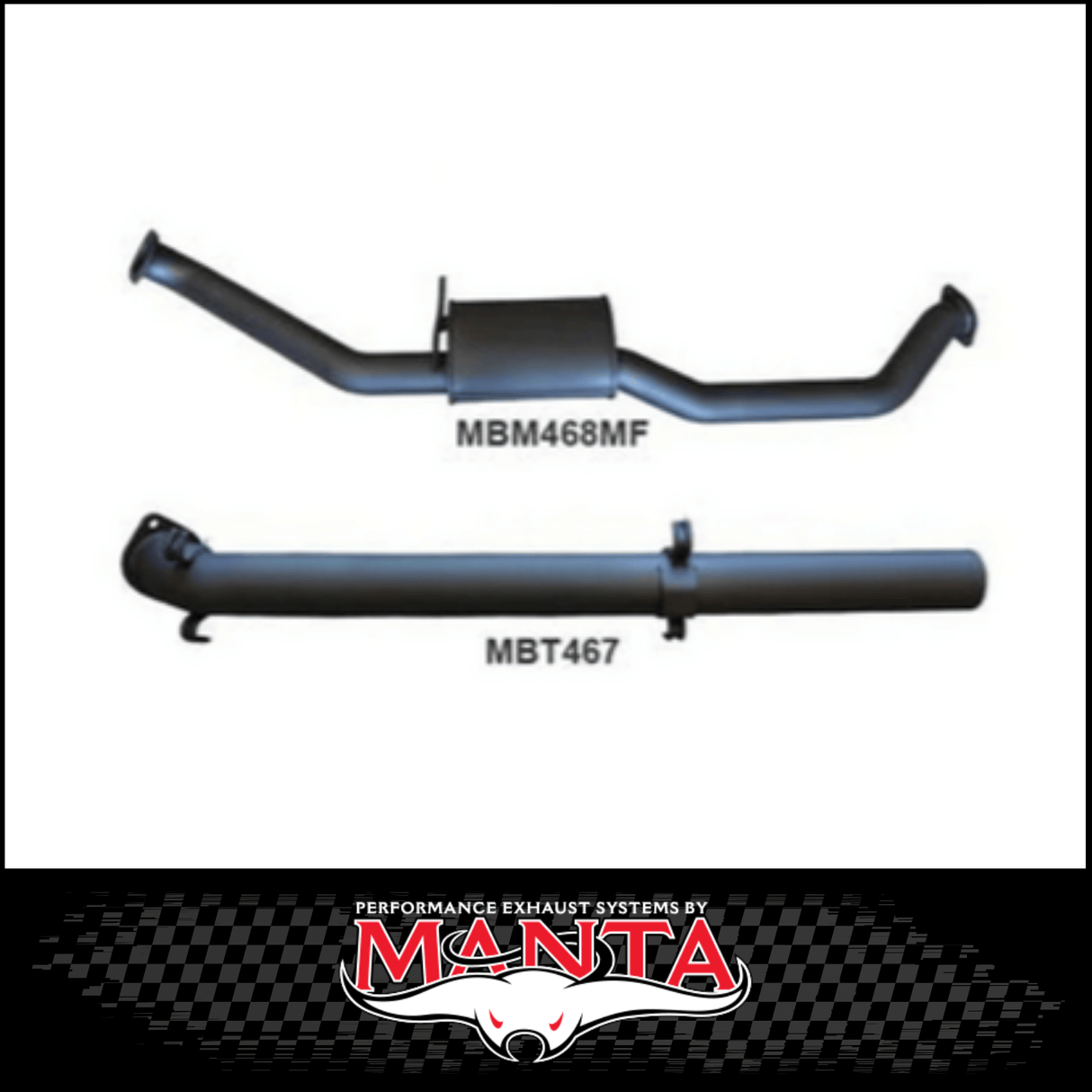MANTA 3" CATBACK EXHAUST SYSTEM FITS HOLDEN STATESMAN VQ VR VS 5.0L V8 IRS (MKHN0284)