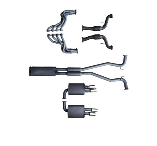 MANTA ENGINE BACK EXHAUST SYSTEM FITS HOLDEN COMMODORE VE VF 6.0L 6.2L V8 SEDAN/WAGON (MKHN0327)